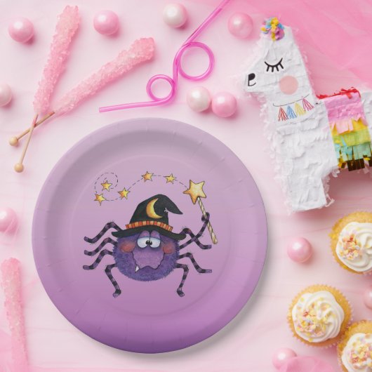 Spider Pappteller (Party)