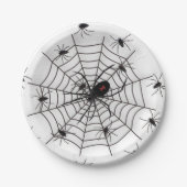 Spider-Party Pappteller (Vorderseite)