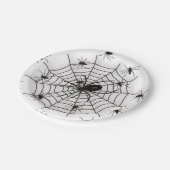 Spider-Party Pappteller (Schrägansicht)