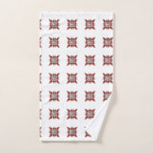 Spider Pattern Badhandtuch Set (Handtuch)