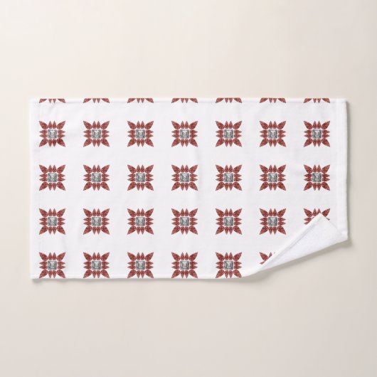 Spider Pattern Badhandtuch Set (Handtuch)