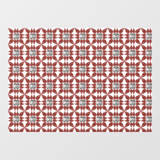 Spider Pattern Fensteraufkleber (Blatt)