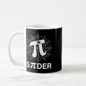 Spider Pi Spider Science Math Lehrer Funny Spider Kaffeetasse (Links)