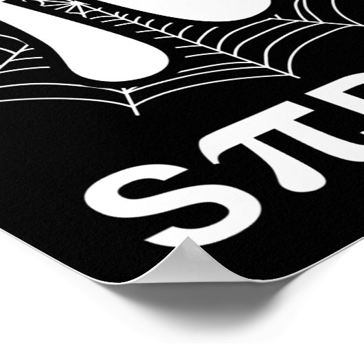 Spider Pi Spider Science Math Lehrer Funny Spider Poster (Ecke)