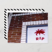 Spider Postkarte (Vorne/Hinten)