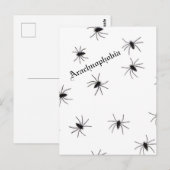 Spider Postkarte (Vorne/Hinten)