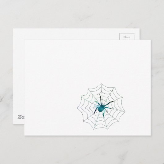 Spider Postkarte (Vorne/Hinten)