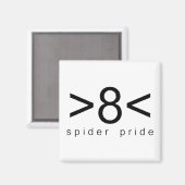 Spider Pride Magnet (Vorderseite/Rückseite)