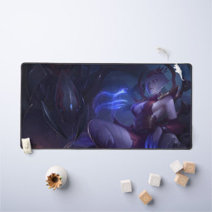 Spider Queen Gaming Desk Mat   Dunkle Magic Desk M Schreibtischunterlage