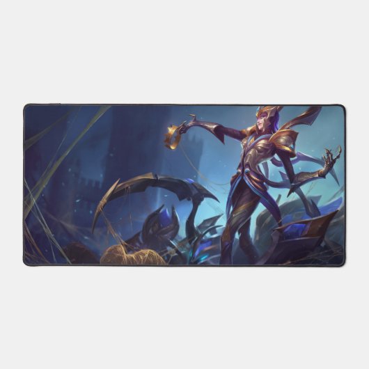 Spider Queen Gaming Desk Mat | Dunkle Magic Desk M Schreibtischunterlage (Vorderseite)