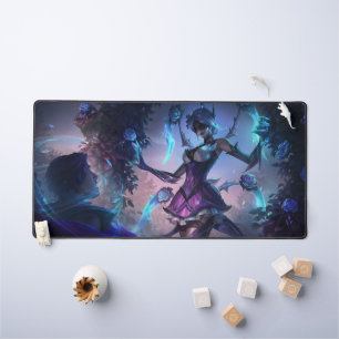 Spider Queen Gaming Desk Mat   Dunkle Magic Desk M Schreibtischunterlage