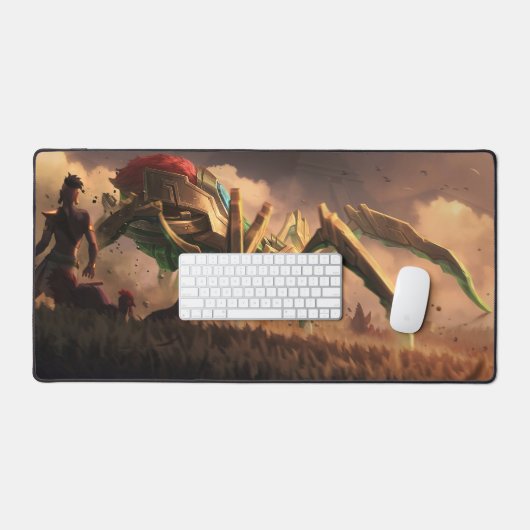 Spider Queen Gaming Desk Mat | Dunkle Magic Desk M Schreibtischunterlage (Tastatur & Maus)