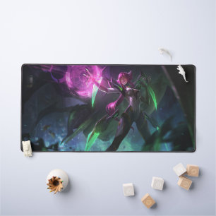 Spider Queen Gaming Desk Mat   Dunkle Magic Desk M Schreibtischunterlage