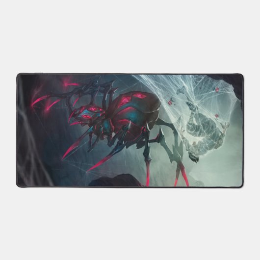 Spider Queen Gaming Desk Mat | Dunkle Magic Desk M Schreibtischunterlage (Vorderseite)