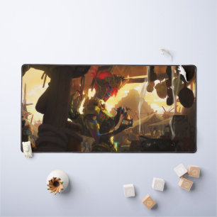 Spider Queen Gaming Desk Mat   Dunkle Magic Desk M Schreibtischunterlage