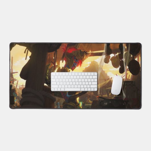 Spider Queen Gaming Desk Mat | Dunkle Magic Desk M Schreibtischunterlage (Tastatur & Maus)