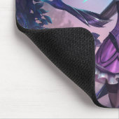 Spider Queen Gaming Mousepad | Gothic Theme Design (Ecke)