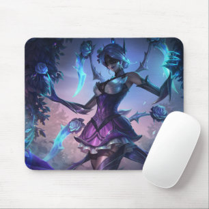 Spider Queen Gaming Mousepad   Gothic Theme Design