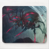 Spider Queen Gaming Mousepad | Gothic Theme Design (Vorne)