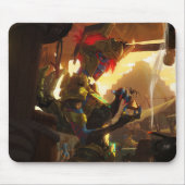 Spider Queen Gaming Mousepad | Gothic Theme Design (Vorne)