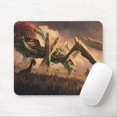 Spider Queen Gaming Mousepad | Gothic Theme Design (Mit Mouse)