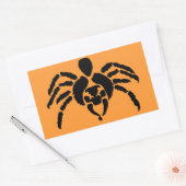 Spider Rechteckiger Aufkleber (Umschlag)