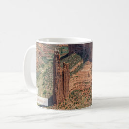 Spider Rock at Canyon de Chelly Psalm 8:9 KJV Kaffeetasse
