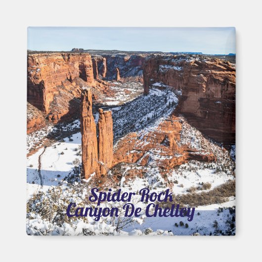 Spider Rock Canyon De Chelley Magnet (Vorne)