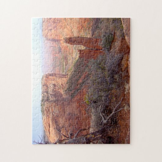 Spider Rock Canyon De Chelly Arizona. Puzzle (Vertikal)