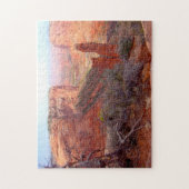 Spider Rock Canyon De Chelly Arizona. Puzzle (Vertikal)