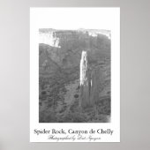 Spider Rock, Canyon de Chelly Poster (Vorne)