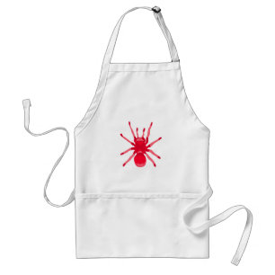 Spider (rot) schürze
