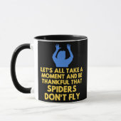 Spider Sarcastic Funny Sarcasm Spaß Meme Joke Tasse (Links)