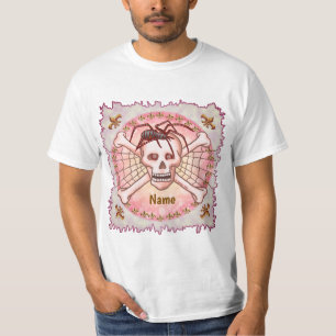 Spider-Schädel-T-Shirt T-Shirt