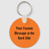 Spider Silhouette Schlüsselanhänger (Rückseite)