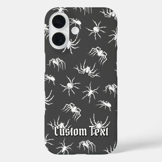Spider Silhouetten Muster Fall-Mate iPhone Fall Case-Mate iPhone Hülle (Rückseite)