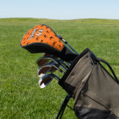 Spider Silhouetten Muster Golf Head Cover Golf Headcover (In SItu)