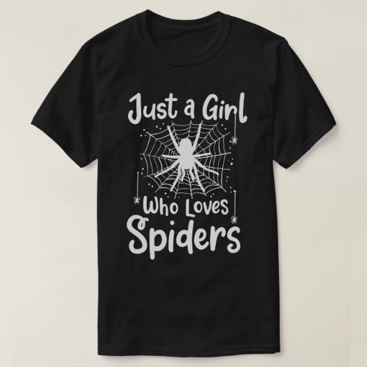 Spider Spider Lover 1 T-Shirt (Design vorne)