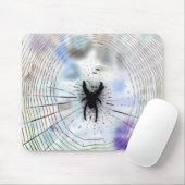 Spider Spiders Webwebseiten Fotografie Mousepad (Mit Mouse)