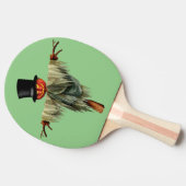 Spider Spin: Halloween-Pingpongpaddel Tischtennis Schläger (Seitenansicht)