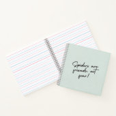 Spider Spirit – Bold Nature-Inspired Design Watch Notizblock (Innenseite)