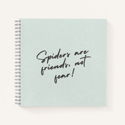 Spider Spirit – Bold Nature-Inspired Design Watch Notizblock (Vorderseite)