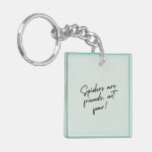 Spider Spirit – Bold Nature-Inspired Design Watch Schlüsselanhänger (Vorderseite links)