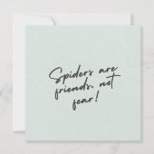 Spider Spirit - kühne, von Natur Inspiriert Design Karte (Vorderseite)
