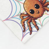 Spider Tarantula Niedlich Kawaii Muster Fleecedecke (Ecke)