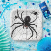 Spider-Teller 4-4 Pappteller (Party)