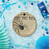 Spider Tonic Water Halloween Papierplatte Pappteller (Party)