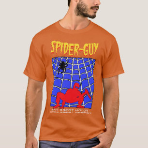 Spider Typ Meme Knock Off Comic Super Hero Parody T-Shirt