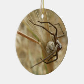 Spider und Eier Sac Custom Geburtstag Keramikornament (Rechts)