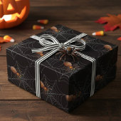 Spider und Spider Web Geschenkpapier